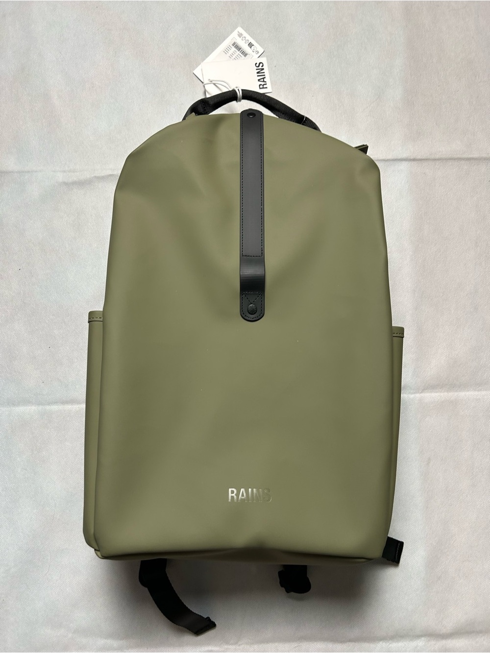 Rains clip front color Marsh backpack NWT